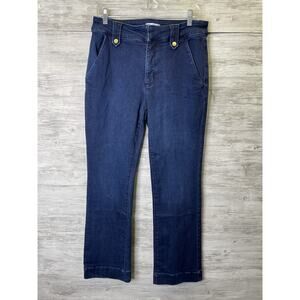 Croft & Barrow Women's Straight Leg  Blue Jeans, Size 10